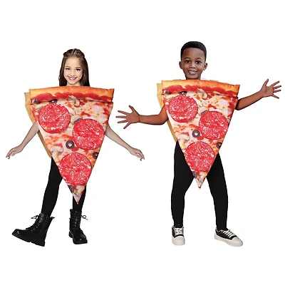PARTYHOLIC CHILD'S UNISEX PIZZA COSTUME (ONE SIZE)