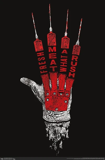 A Nightmare on Elm Street - Hand Wall Poster, 22.375" x 34"