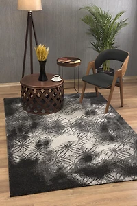 Rug Branch New Zealand Plush Collection High-Density Modern Abstract Soft Durable Area Rug
