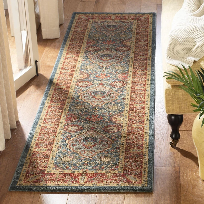 Safavieh Mahal Napier Floral Bordered Area Rug