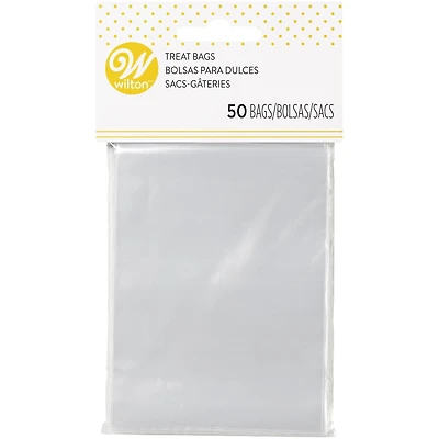 Wilton Clear Treat Bags, Treat Bags, 50-Count