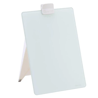 Quartet Desktop Glass Dry-Erase Easel 9" x 11"