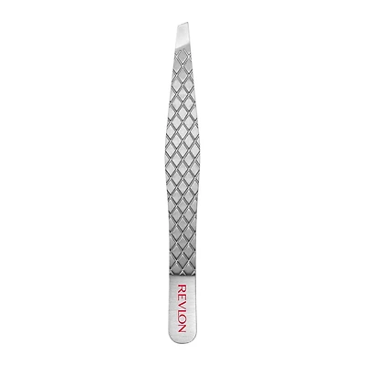 Revlon Ultimate Slant Tweezer, Hand-Finished Ultra-Fine Tips for Precise Hair Removal, Made With High-Quality Stainless Steel