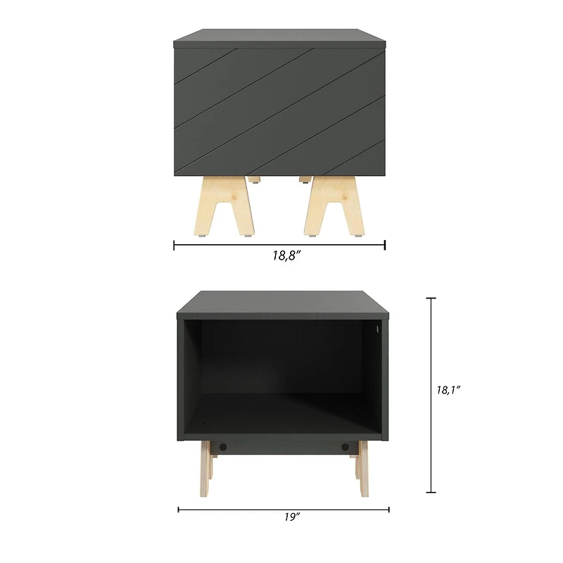 Nexera Table d'appoint Runway