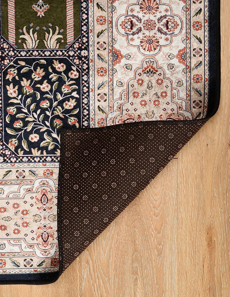 Emerald Duluth Grey & Blue 3'3" x 5' Accent Rug