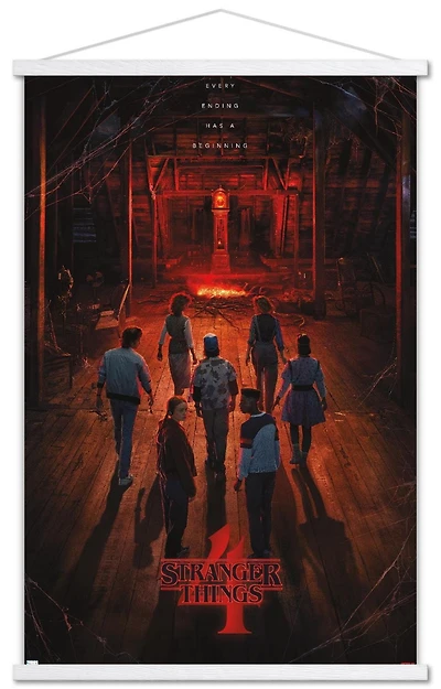 Netflix Stranger Things : Saison 4 - Creel House Teaser One Sheet