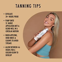 St. Moriz Milieu professionnel de mousse Autobronzante Moyen 200 ml