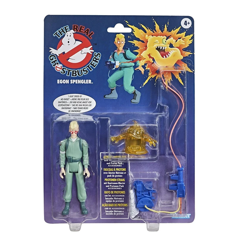 Ghostbusters Kenner Classics Egon Spengler and Gulper Ghost Retro Action Figure Toy