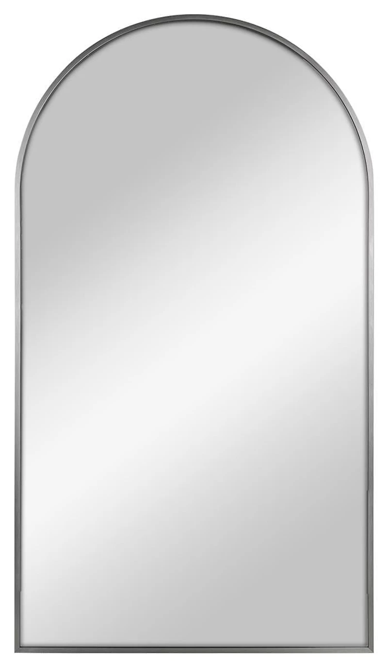 Hometrends miroir, 25.67x45.75po finition nickel brossé
