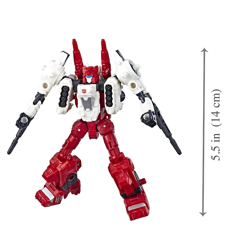 Jouets Transformers Generations War for Cybertron, figurine weaponizer Six-Gun WFC-S22 de luxe