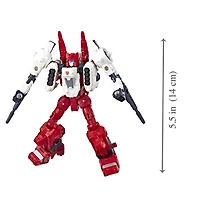 Jouets Transformers Generations War for Cybertron, figurine weaponizer Six-Gun WFC-S22 de luxe