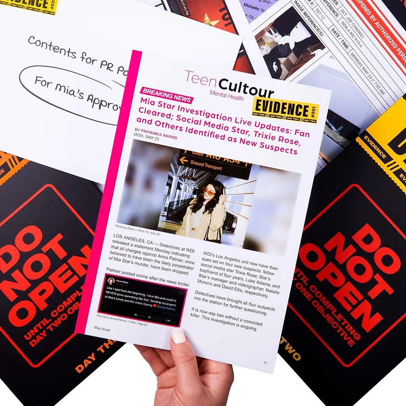 Who Did It Presents: Who Killed Mia - An Immersive and Digital Murder Mystery Game - Smartphone Required