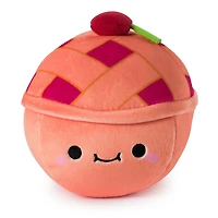 Cheeky Chonks Cheeky Cherry, Peluche réversible, peluches sur le thème de la nourriture, peluche tarte aux cerises, peluche dessert à partir de 3 ans, rouge , 11 cm