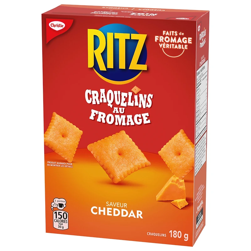 Ritz Cheese Nibs Cheddar Crackers, 180 g
