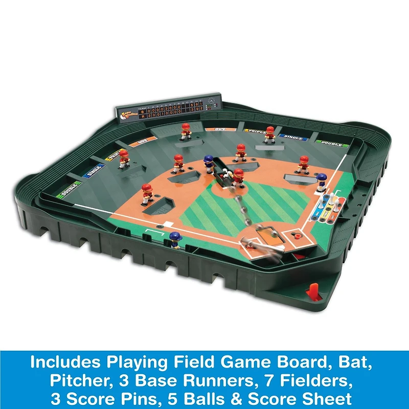 Jeu de baseball Game Zone Super Stadium, jeu d'action de table pour adultes et enfants à partir de 6 ans