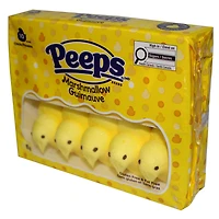 Peeps Yellow Marshmallow Chicks 10ct/85g Fat Free/Gluten Free