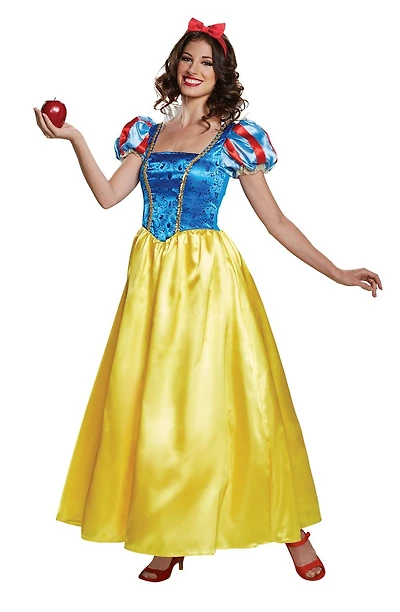 Déguise Disney Princesse Blanche Neige Femmes Costume Taille Petit