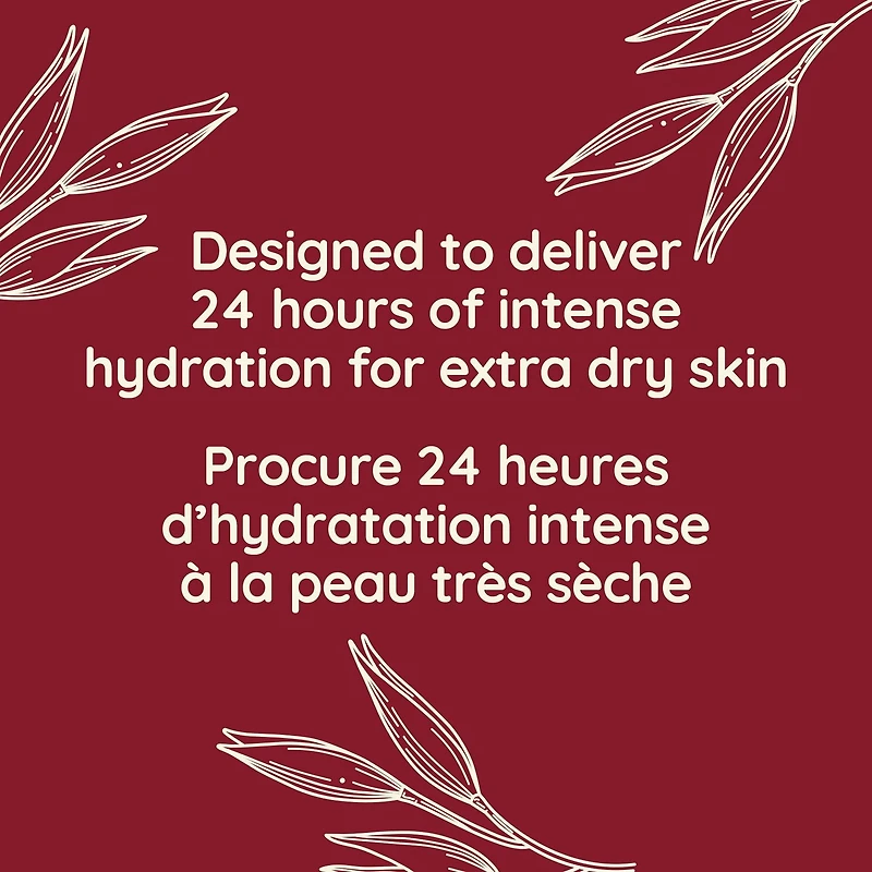 Crème ultrasoins Hydratation réparatrice Aveeno, Beurre de karité, Triple avoine, Hydratant pour peau très sèche, Sans parfum 306 ml