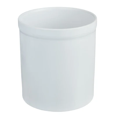 Mainstays White Glazed Ceramic Utensil Holder, 1 Piece