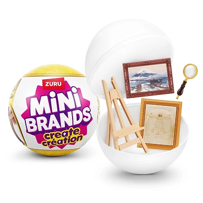 Mini Brands Mini Masterpieces Series 1 Novelty Blind Unboxing Collectible Toy by ZURU