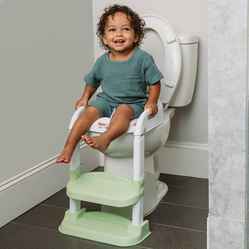 Hopscotch Lane Siège de toilette avec échelle Transition vers le pot