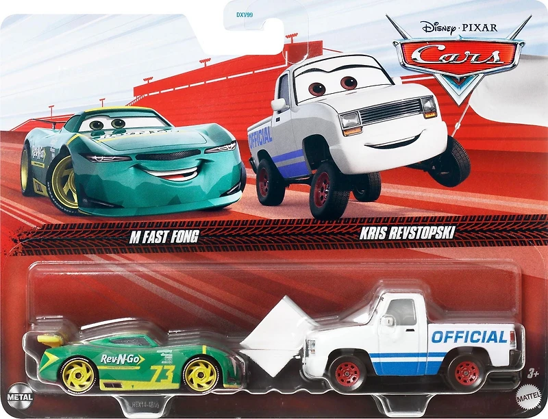 Disney and Pixar Cars 2-Pack Collection, 1:55 Scale Die-Cast Vehicles