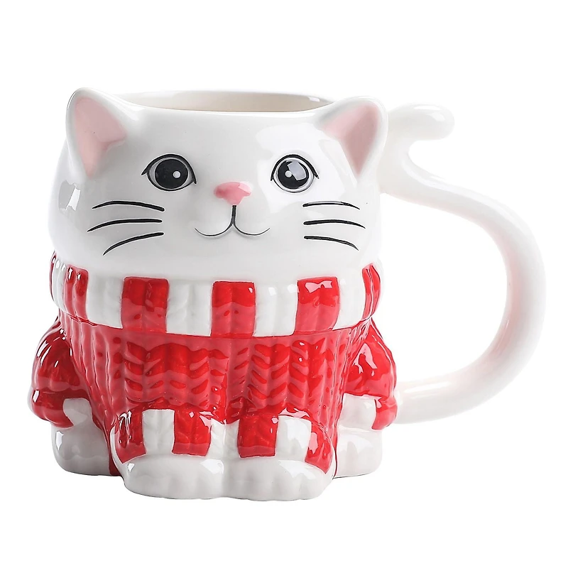 Holiday Time Tasse Chat