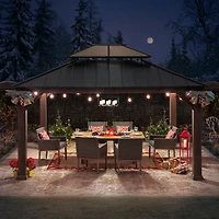 Sunjoy 13 ft. x 15 ft. Fenwick Hardtop Gazebo