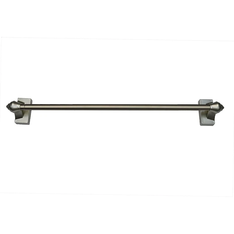 Versailles' Magnetic Curtain Rod Set 15in - 28in