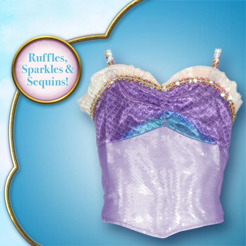 Little Mermaid Live Action - Ariel's 2 Piece Mermaid Fashion
