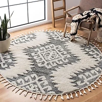Safavieh Moroccan Tassel Desmond Tapis Géométrique Shag