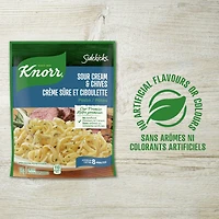 Plat d'Accompagnement de Pâtes Knorr Sidekicks Crème Sûre et Ciboulette 120 g Plats d'accompagnement