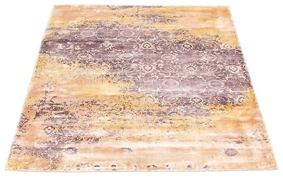 ECARPETGALLERY 5'0" x 7'6"  Contemporary Galleria Hand Loomed Area Rug for Living Room, Dining Room and Bedroom in Ivory