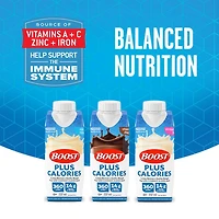 BOOST PLUS Complete Nutrition Drink – Chocolate, 6 x 237 ml, 6 x 237 ML