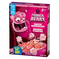 General Mills Frankenberry céréales à saveur de fraise avec guimauves en monstres, 270 g