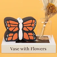 Create Basics Paintable Ceramic Butterfly Bank