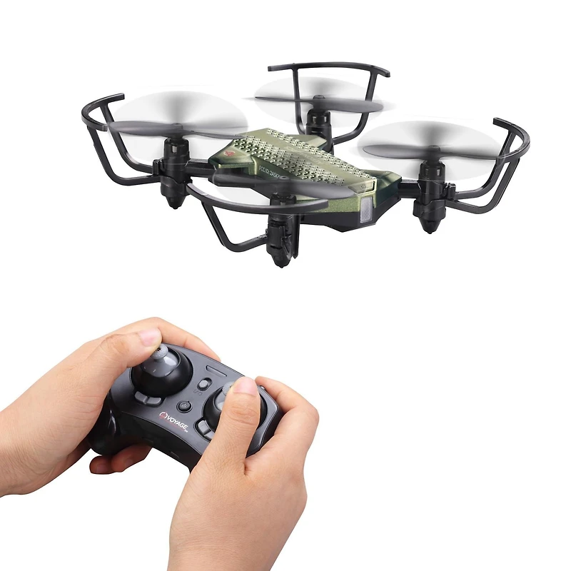 Voyage Aeronautics VA-2080 Ultra Compact Folding Micro Drone- Green