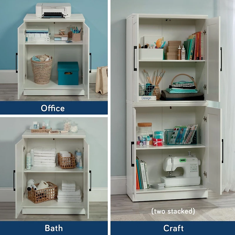 Sauder HomePlus Base Cabinet, White, 438284