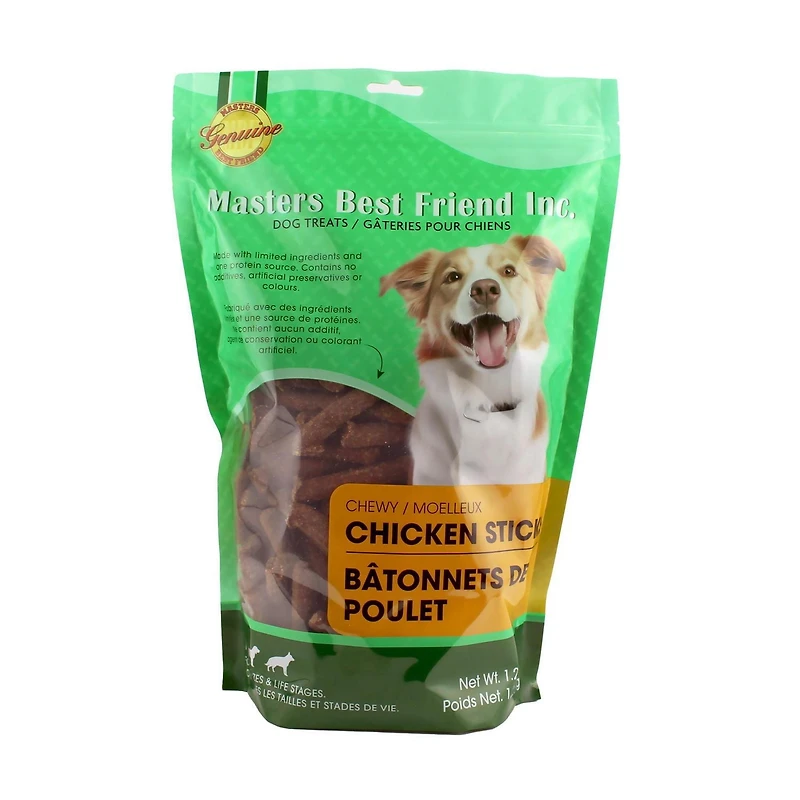 Bâtonnets moelleux au poulet Masters Best Friend Inc.
