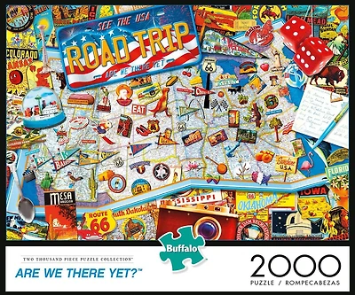Casse-tête 2000 Piece - Art & Photo Series - Are We There Yet? - Jigsaw de Buffalo Games