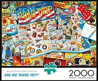 Casse-tête 2000 Piece - Art & Photo Series - Are We There Yet? - Jigsaw de Buffalo Games
