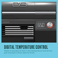 Edge Grill électrique Noir