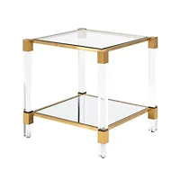 Table d'appoint Benu en argent