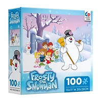Ceaco Frosty the Snowman 100-Piece Puzzle Frosty and Karen