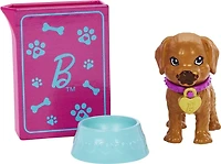 Barbie Doll and Accessories Pup Adoption Playset with Doll, 2 Puppies and Color-Change