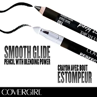 COVERGIRL Crayon pour les yeux Perfect Blend, regard défini, ligne précise, embout estompeur en peluche, application lisse, 100% Sans Cruauté Crayon pour les yeux