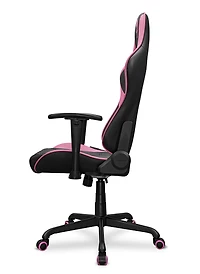 Chaise de gaming Cougar Armor Elite - Cuir PVC avec dossier inclinable jusqu'à 160º, accoudoirs 2D réglables et mécanisme d'inclinaison ajustable, coussins pour la tête et les lombaires, rose