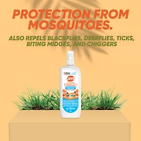 OFF! Vaporisateur chasse-moustiques protection familiale avec parfum Vague d’été, jusqu’à 3 heures de protection, 250 ml