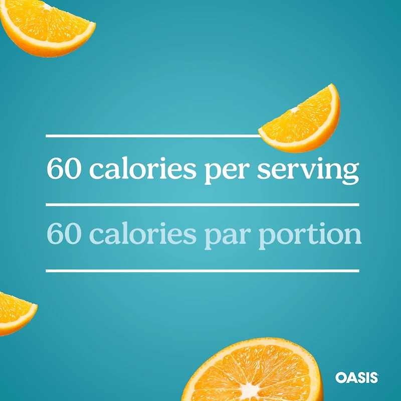 Breuvage de jus d’orange Oasis Hydrafruit 1,5 L