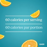 Oasis Hydrafruit Orange Juice Beverage, 1.5 L